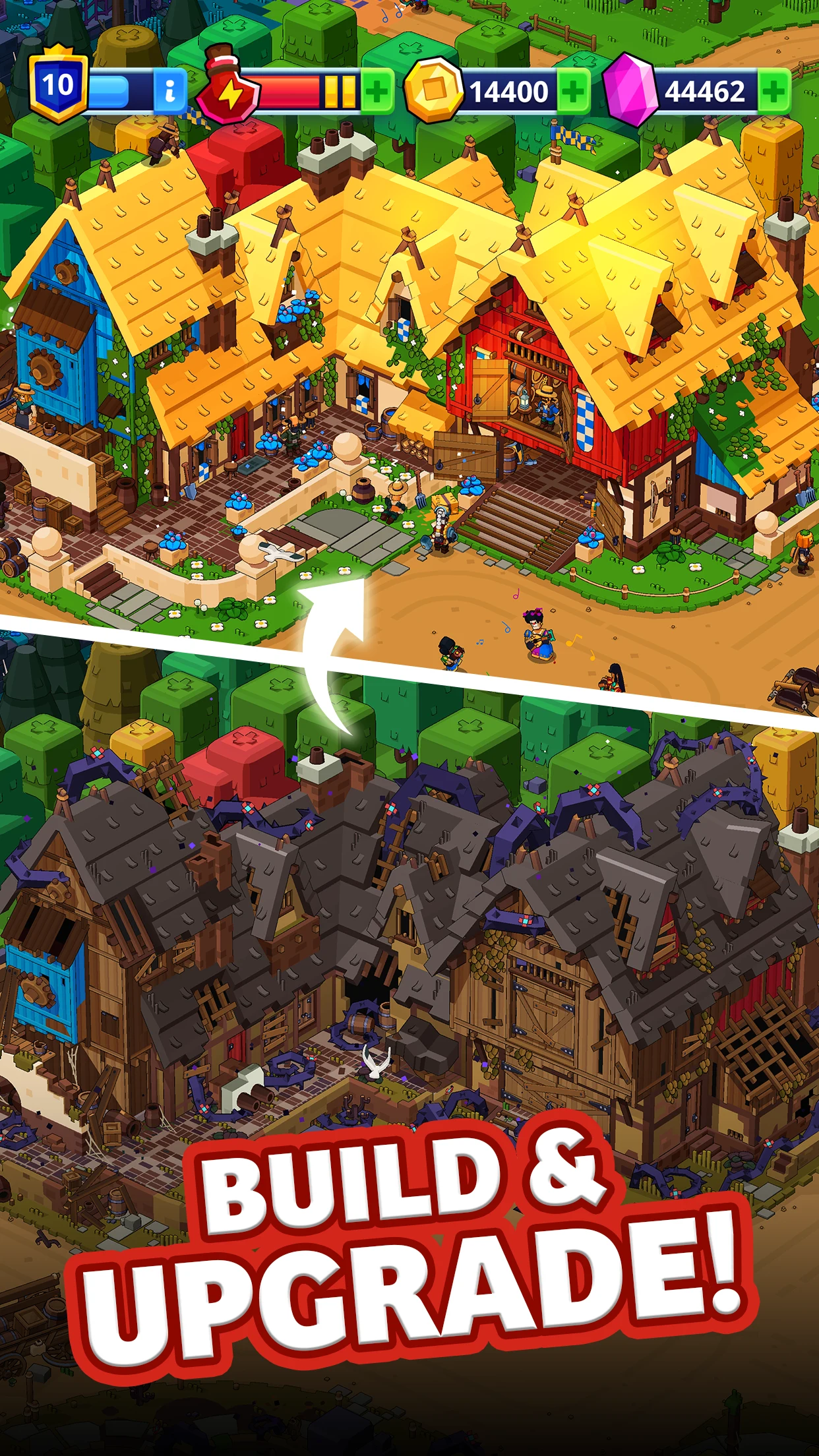 Medieval Merge: Magic Dragon screenshot